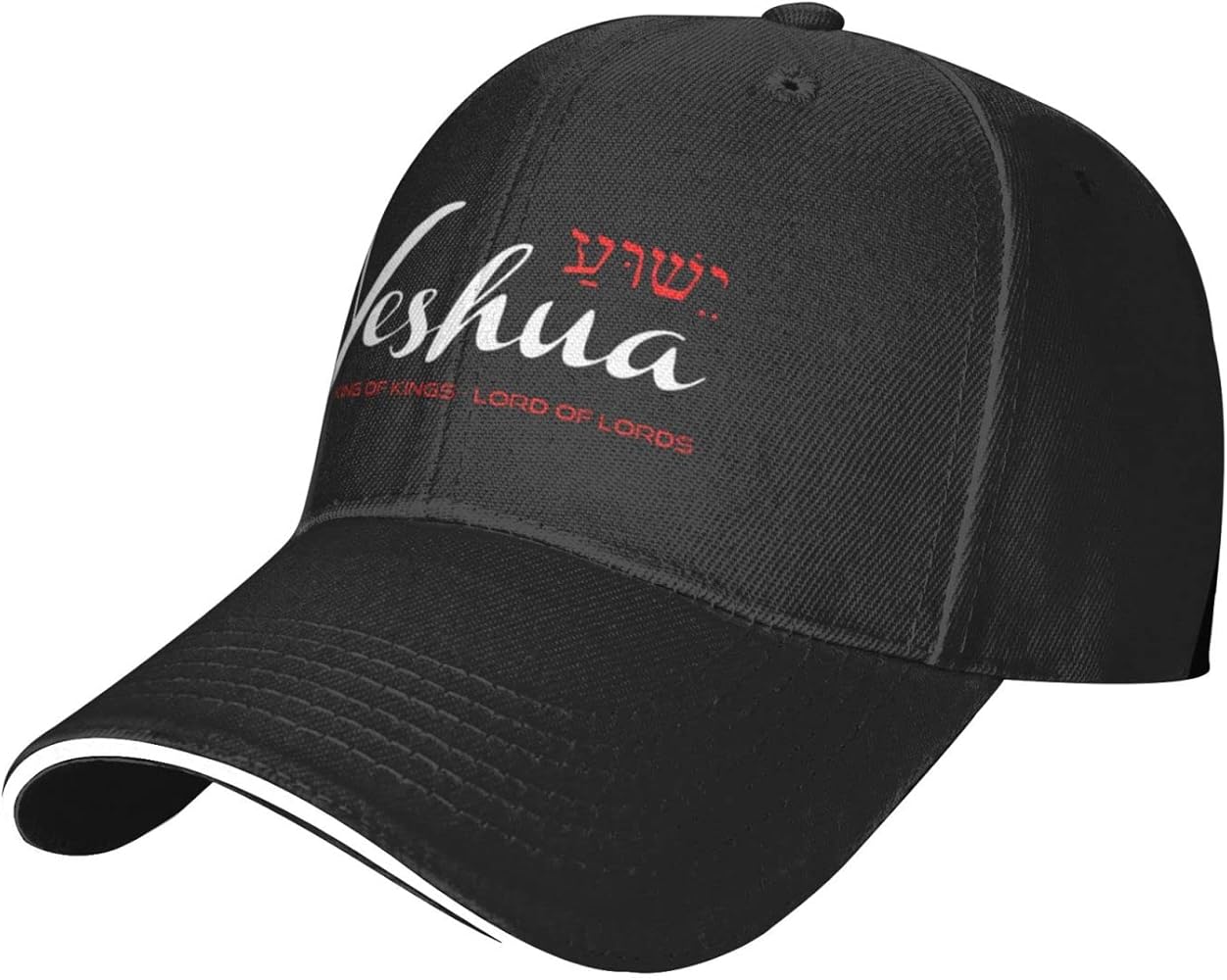 Yeshua Jesus Christian Hat for Men Women Adjustable Dad Trucker Hats Classic Baseball Cap