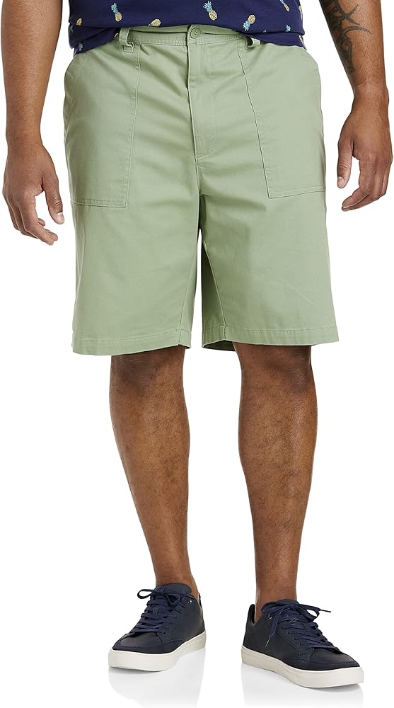 True Nation by DXL Big and Tall Camp Shorts