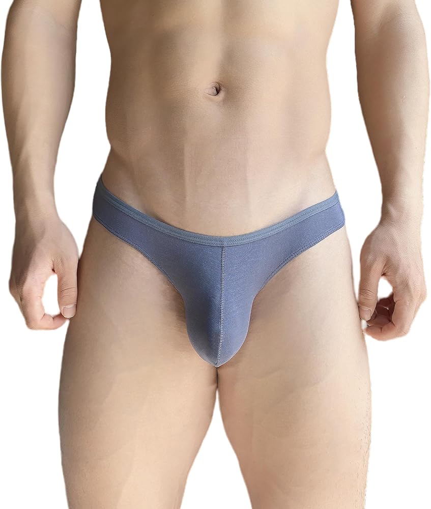 mens thong underwear gay sexy for bottom men breathable cool Low-rise briefs G-string