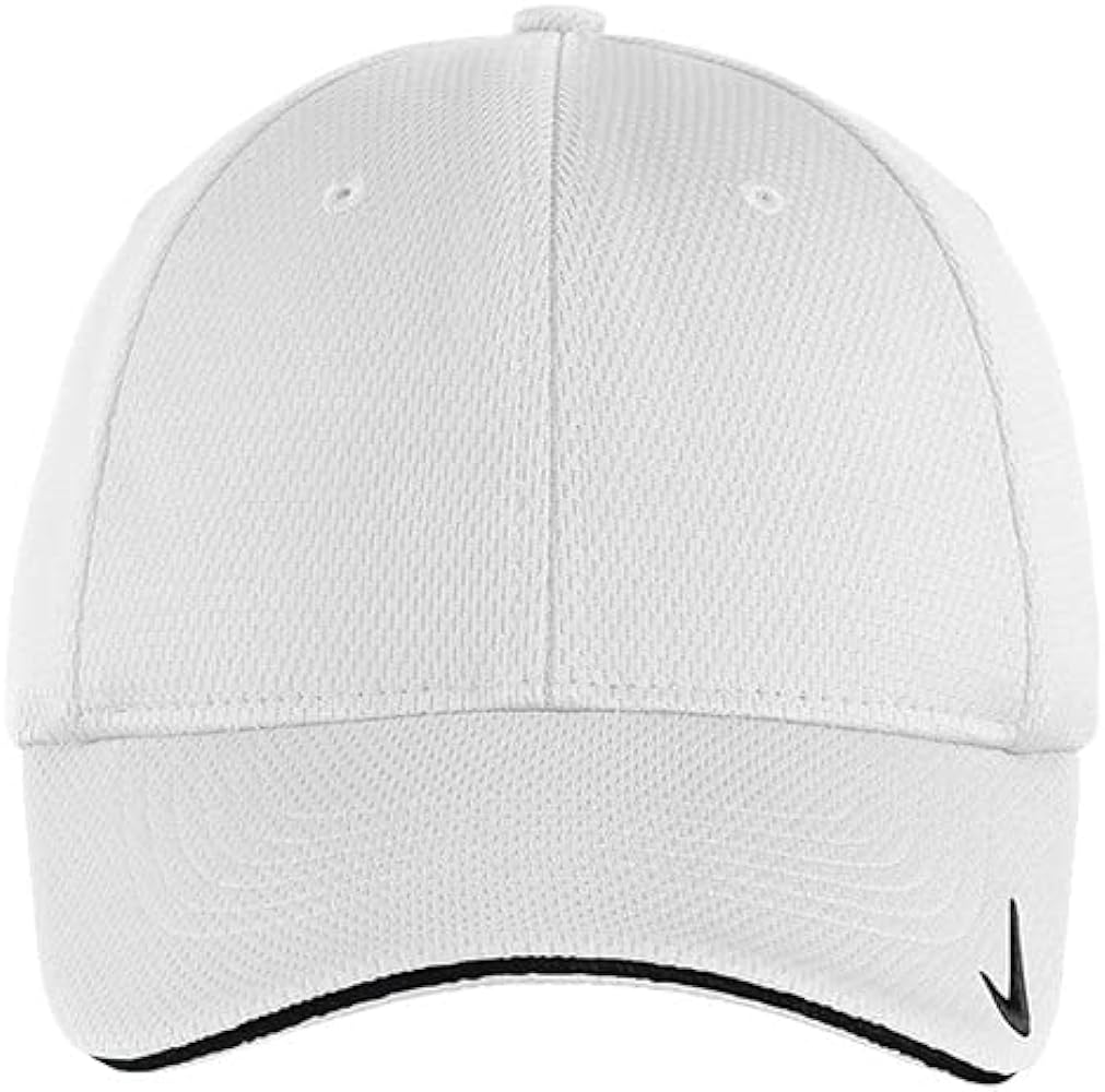 Nike Golf - Dri-FIT Mesh Swoosh Flex Sandwich Cap. 333115 White