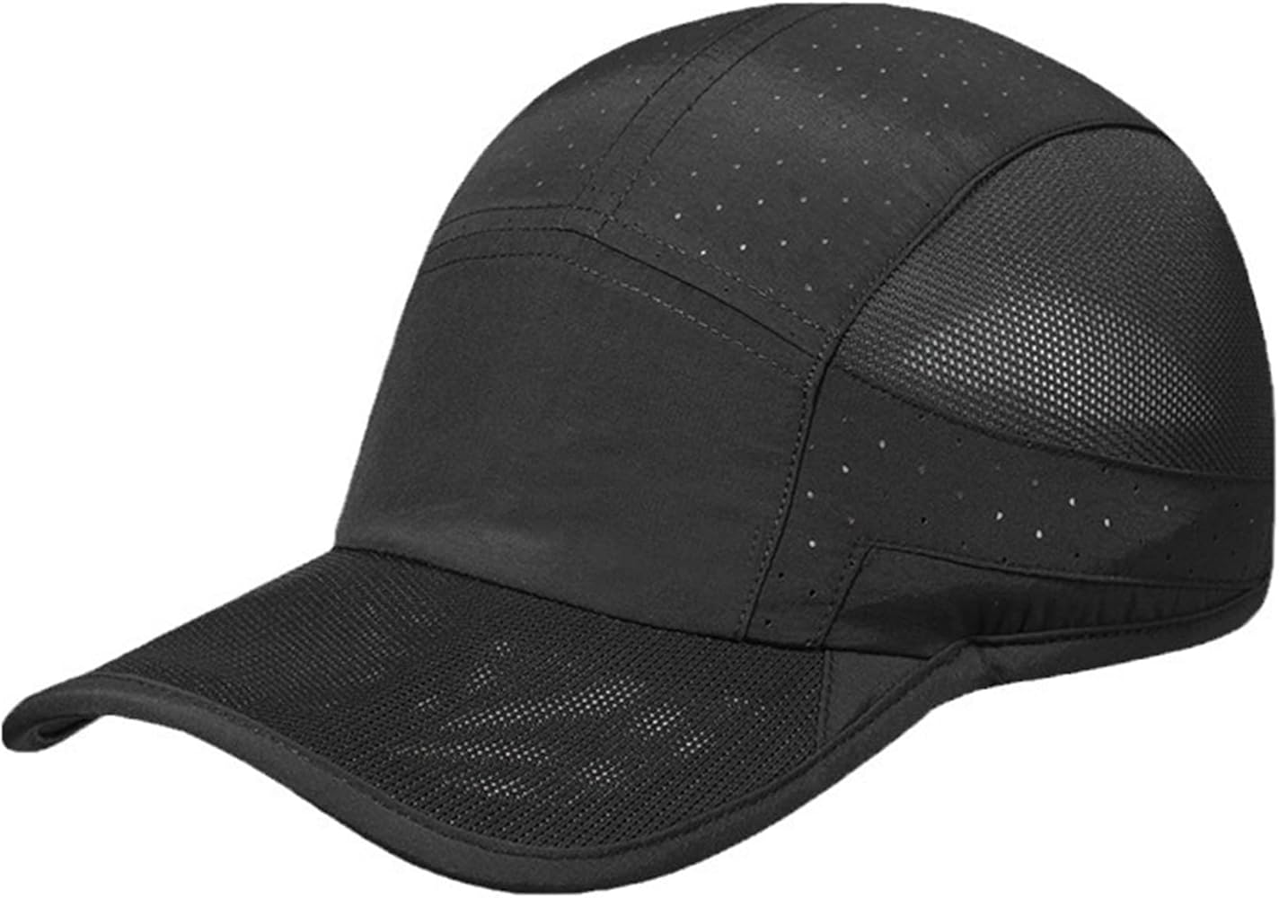 Mesh Baseball Hat for Men - Summer Sun Cap Quick Dry Breathable Lightweight Adjustable Running Golf Sport Hiking Outdoor