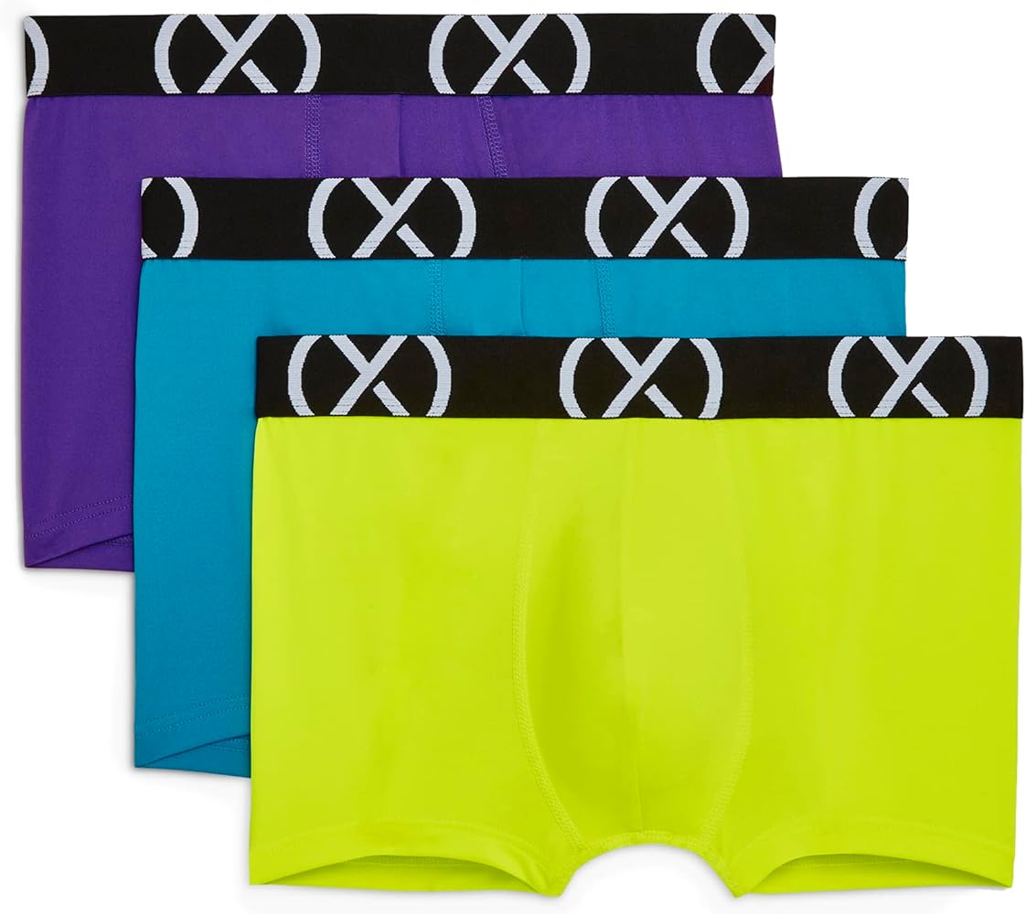 2(X)IST Micro Sport Mens Underwear No Show Trunks 3 Pack