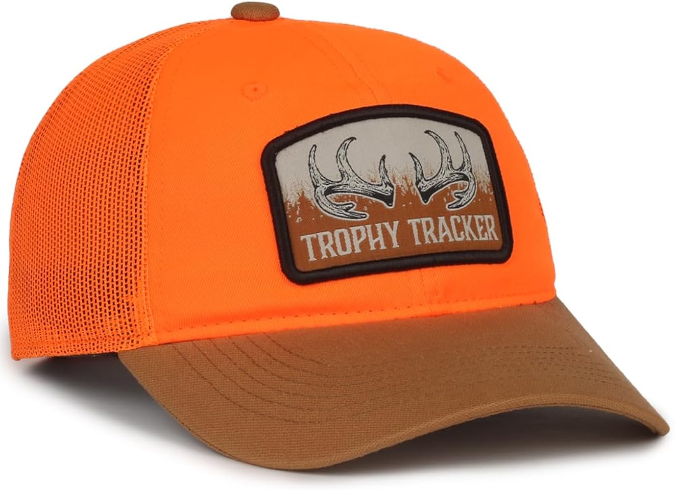 Outdoor Cap Standard Hunting Lifestyle Cap with Trophy Tracker Patch, Blaze