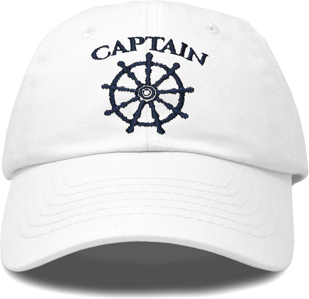 DALIX Captain Hat Sail Baseball Cap Navy Boat Men Women