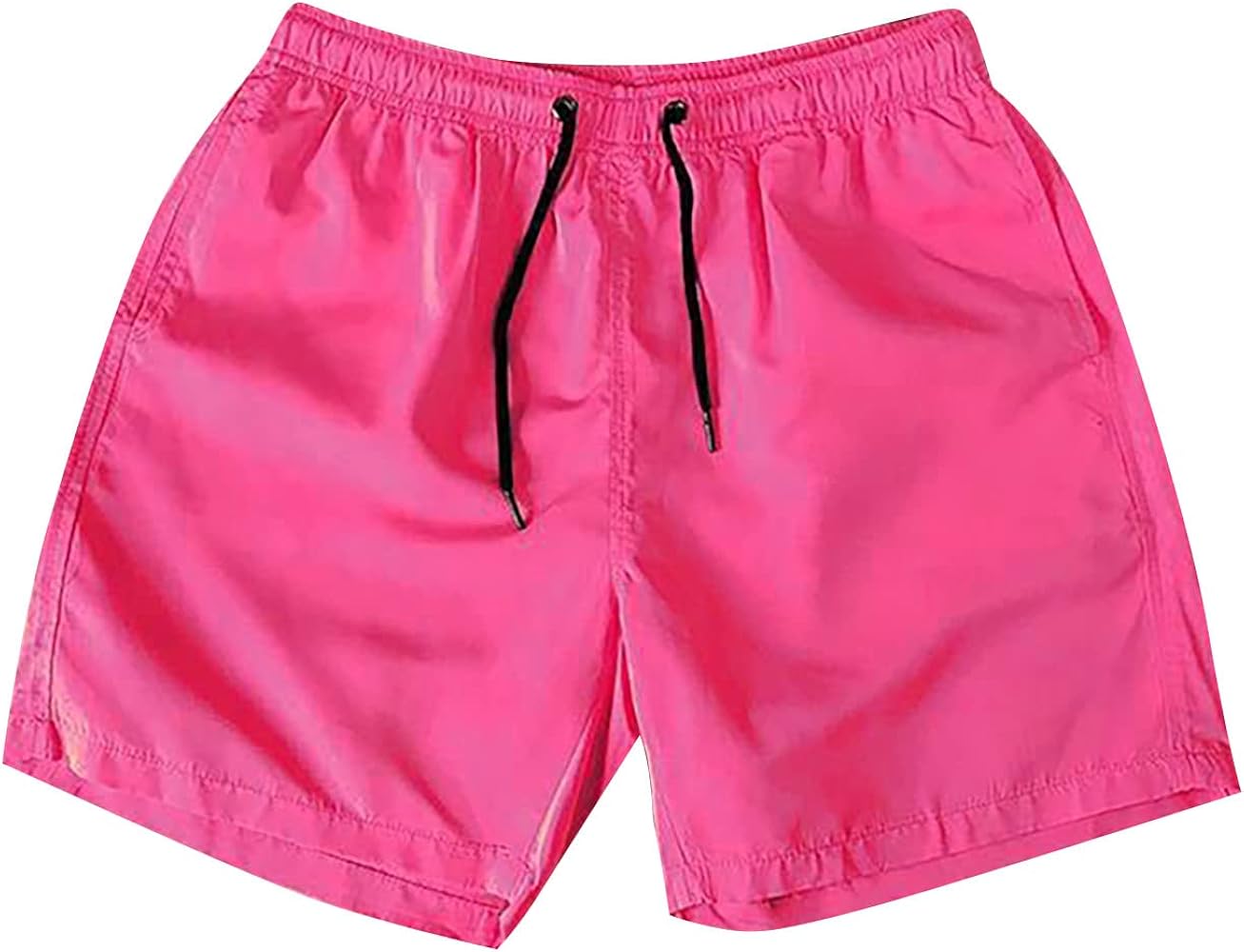 Men's Cargo Shorts Classic Fit Drawstring Summer Beach Shorts with Elastic Waist and Pockets Mens Shorts