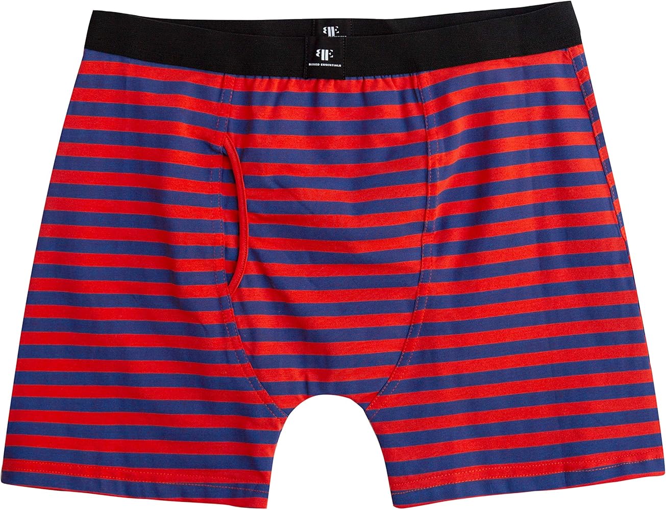 Men's Underwear Boxer Briefs, Men's Striped Boxer Briefs Red & Blue, Boxer Briefs for Men