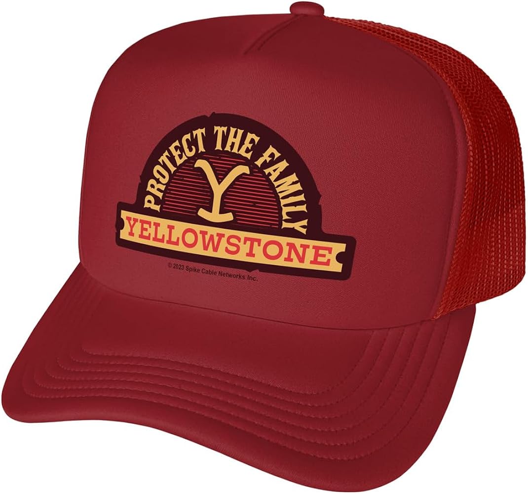 Popfunk Official Yellowstone Sayings Pop Culture Foam Snapback Trucker Hat - Unisex for Men and Women