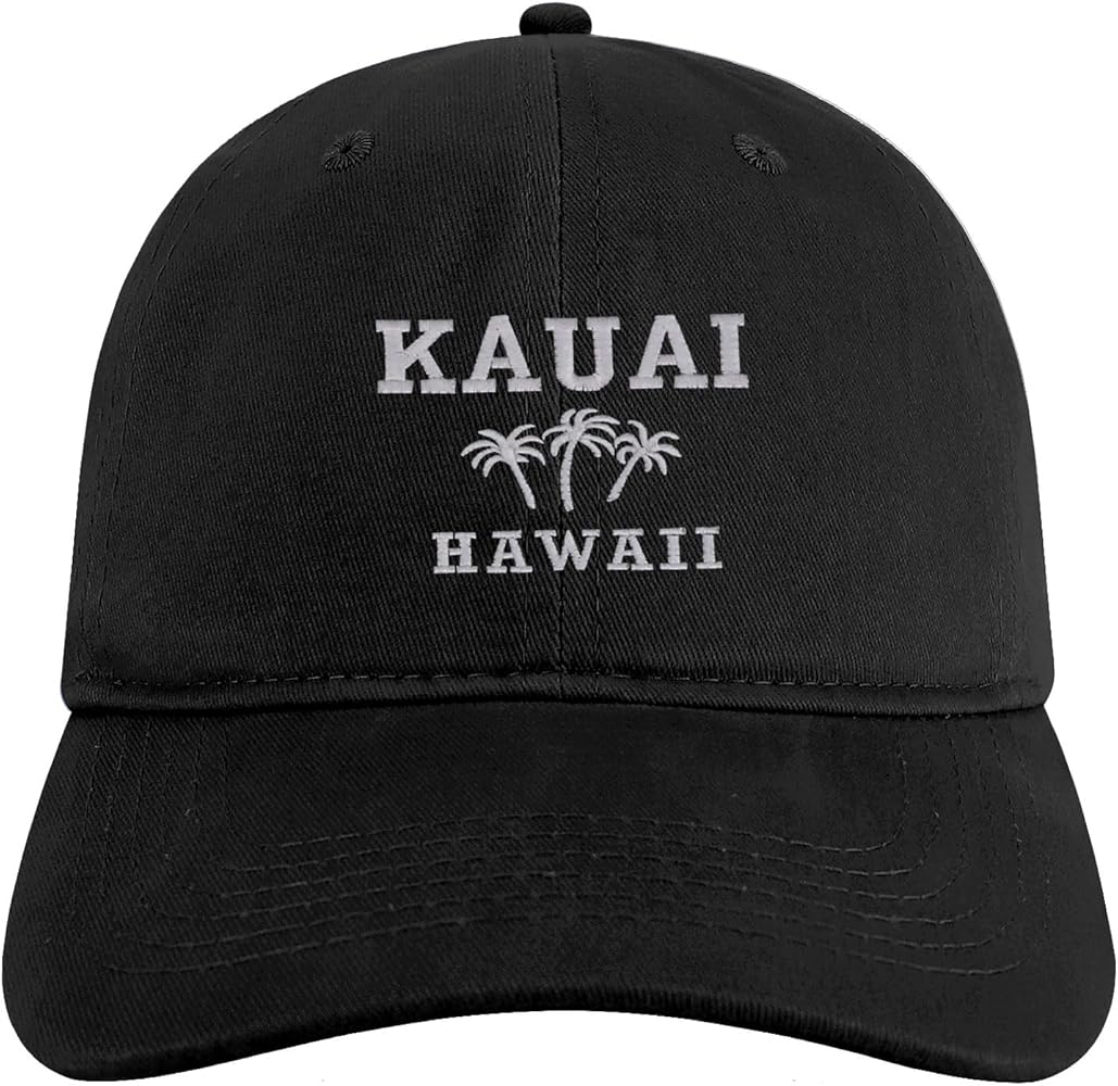 Trendy Apparel Shop Kauai Hawaii Embroidered Brushed Cotton Cap