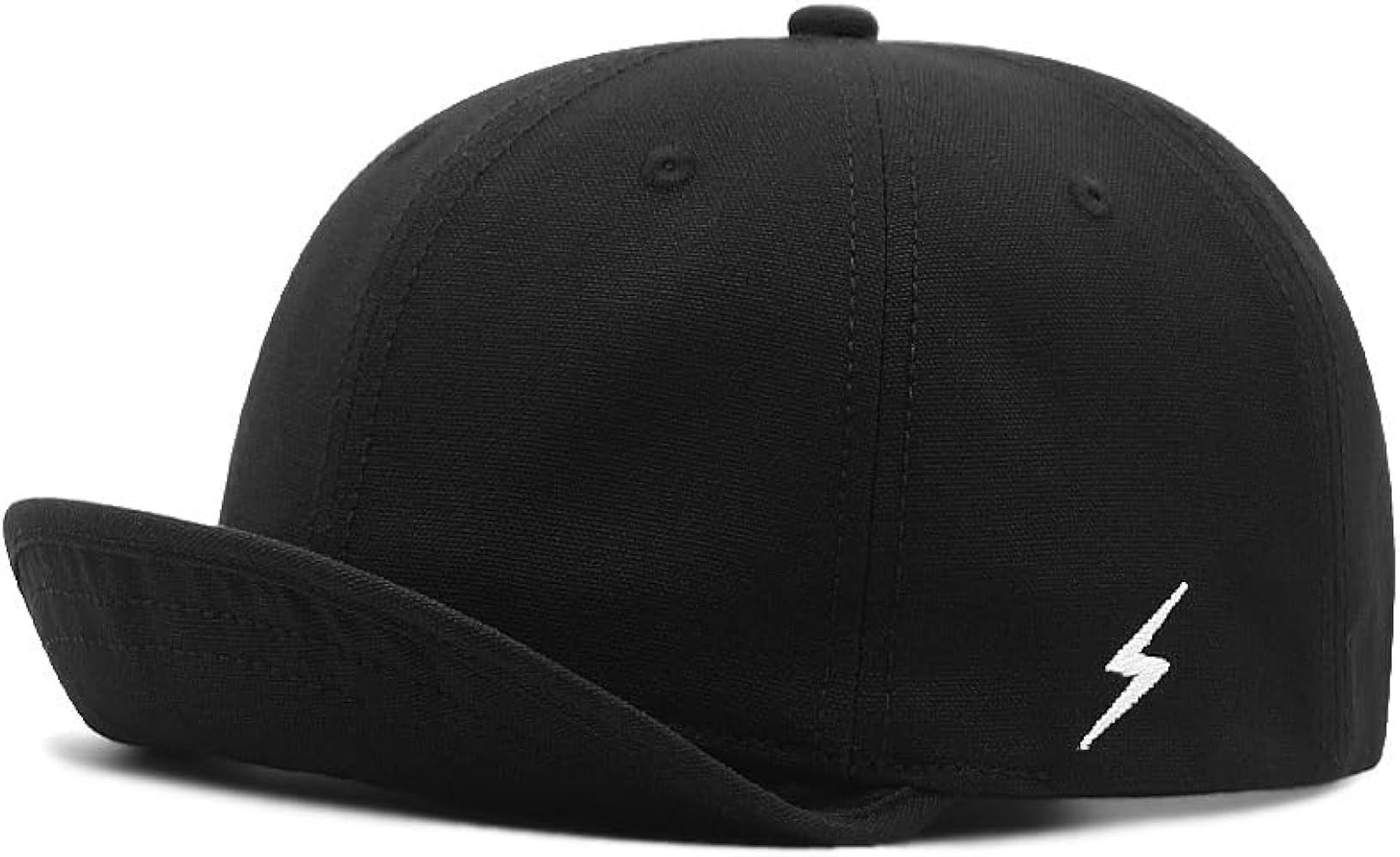 Vintage Short Brim Cap for Men Women-Unique Running Flip it Cap Hat with Small Brim-Classic Style for Daily Use