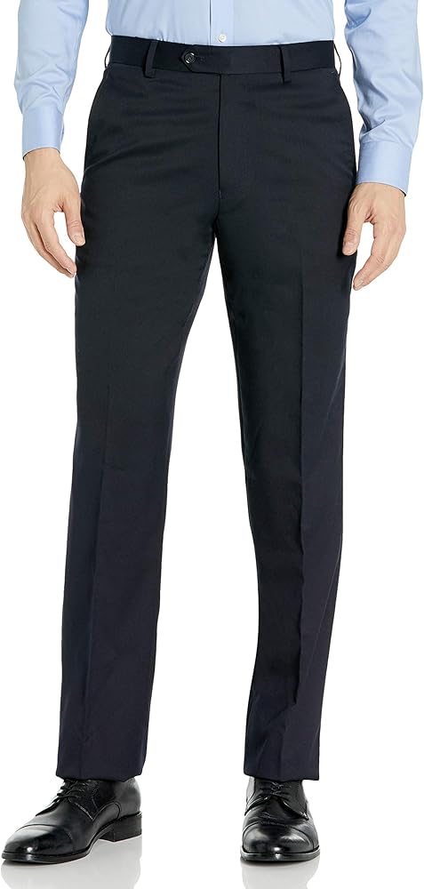 Palm Beach Men's Sam Performance Flat Front Suit Separate Pants