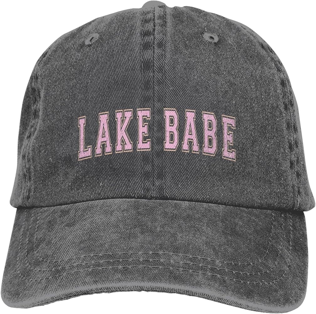 Lake Babe | Lake Life Baseball Cap Golf Dad Hat Cotton Hat for Men Women