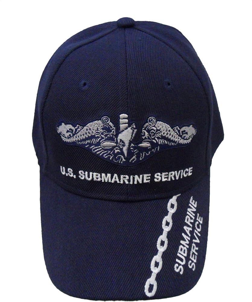 Navy Licensed caps (US Submarine Service - Navy Blue)