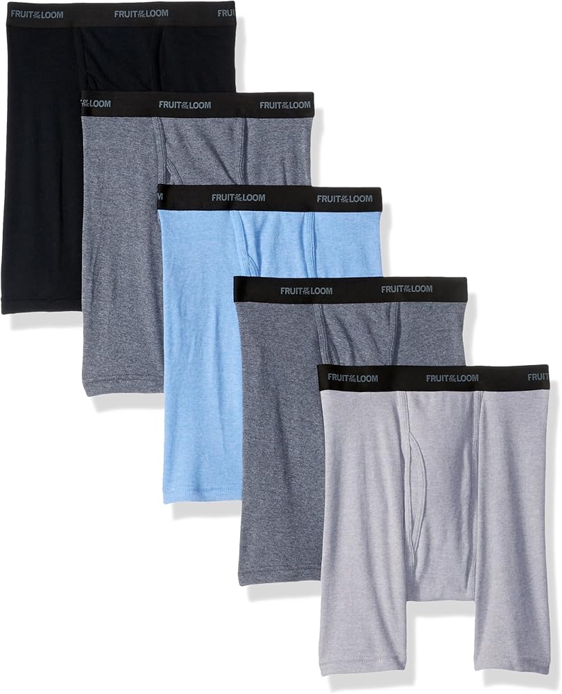 Fruit of the Loom Men's 5pk Beyondsoft Boxer Brief