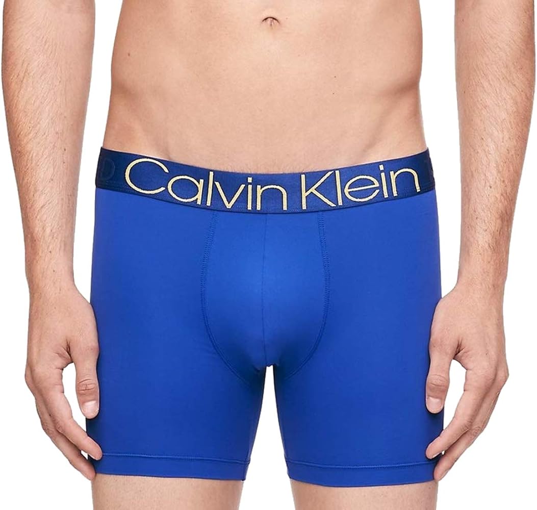 Calvin Klein Men's Underwear Evolution Micro Boxer Briefs, Mazarine Blue, M