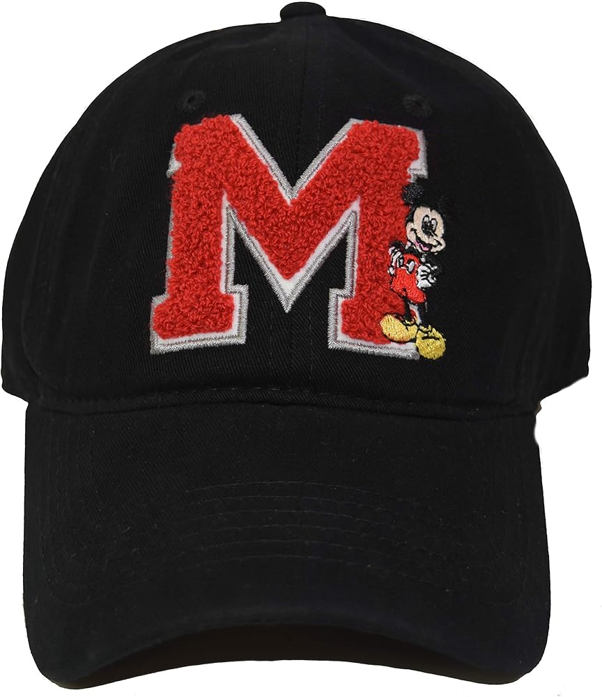 Disney Mickey Mouse Classic M Adjustable Baseball Cap Hat Black