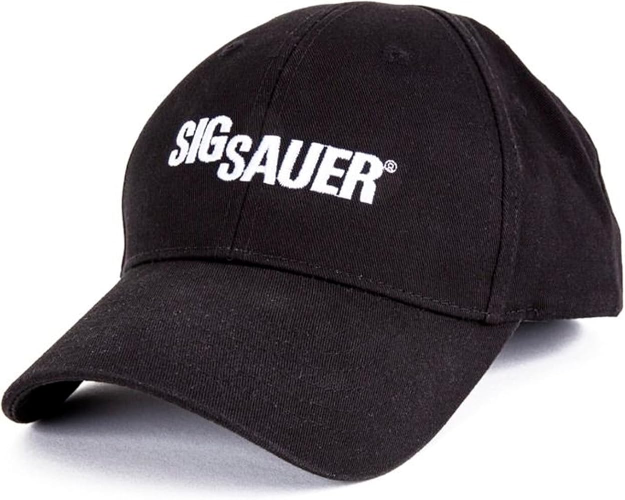 Sig Sauer Unisex Classic Twill Durable Breathable Cotton Adjustable Active Sports Outdoor Range Shooting Hunting Black Cap