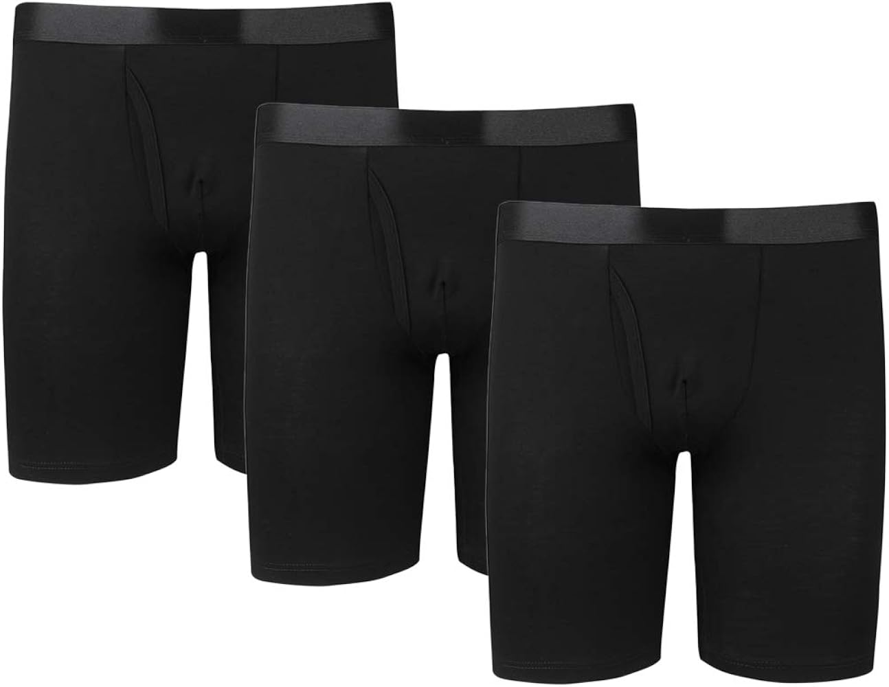 Men's Modal Underwear Long Leg Boxer Briefs