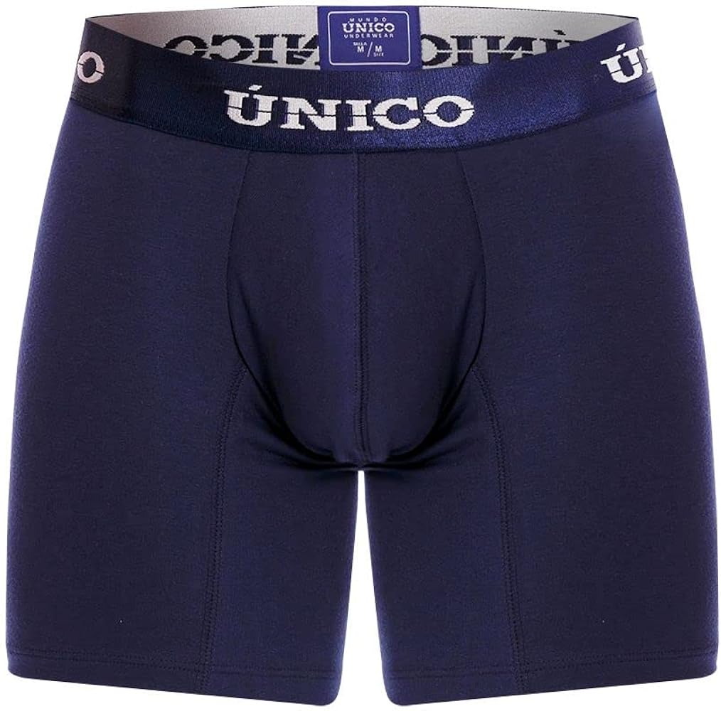 Mundo Unico Men Boxer Briefs Trunks Colombian Underwear Ropa Interior Colombiana de Hombre, 82-dark Blue_style_22120100206, M