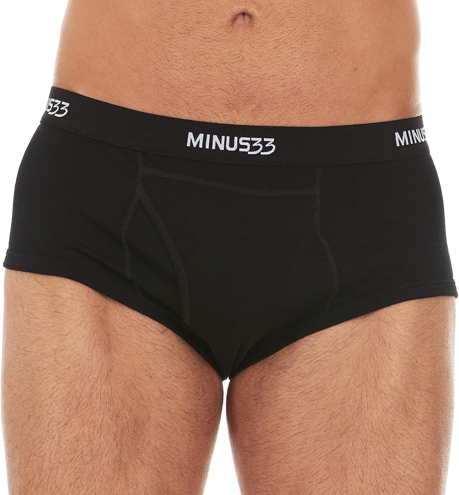 Mens Micro Weight Woolverino Briefs 84% Merino Wool, 12% Nylon, 4% Spandex