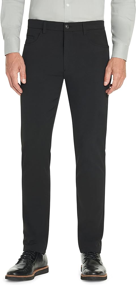 Van Heusen Mens Slim Fit Flex 4-Way Stretch Tech Pant