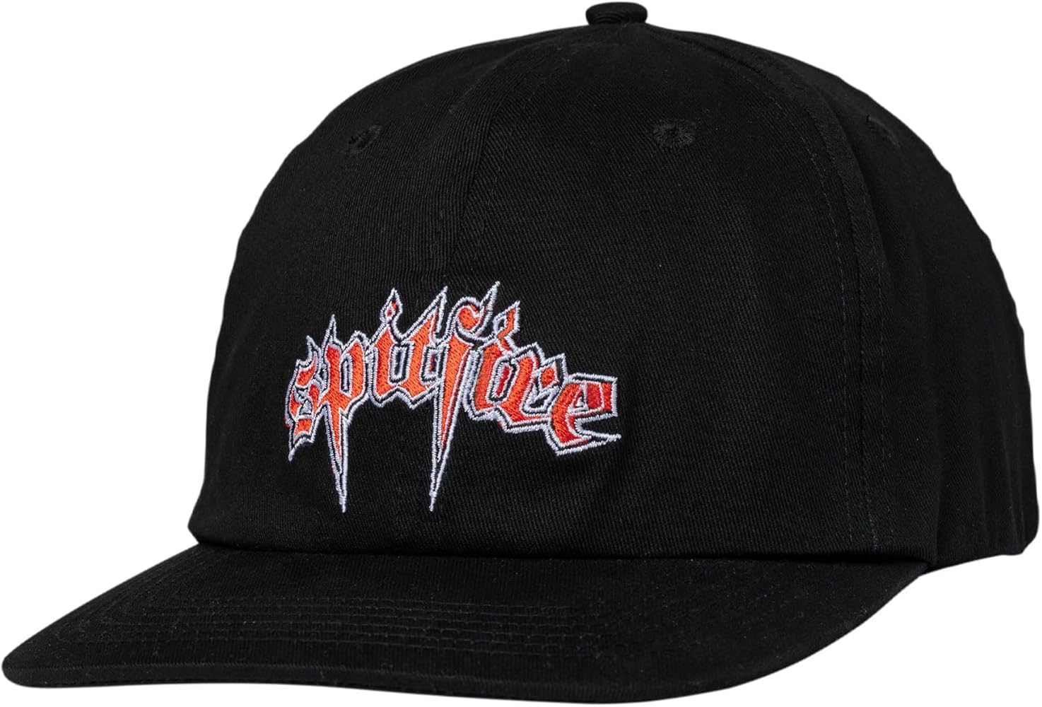 Spitfire Unisex Venom Adjustable Strapback Skate Hat, Black, One Size