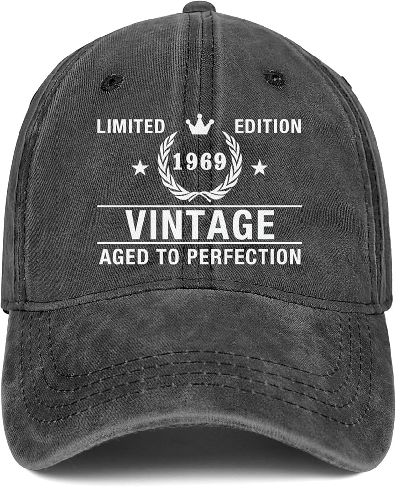 55th Birthday Gifts for Men Women 55 Year Old Gift Idea 1969 Hats