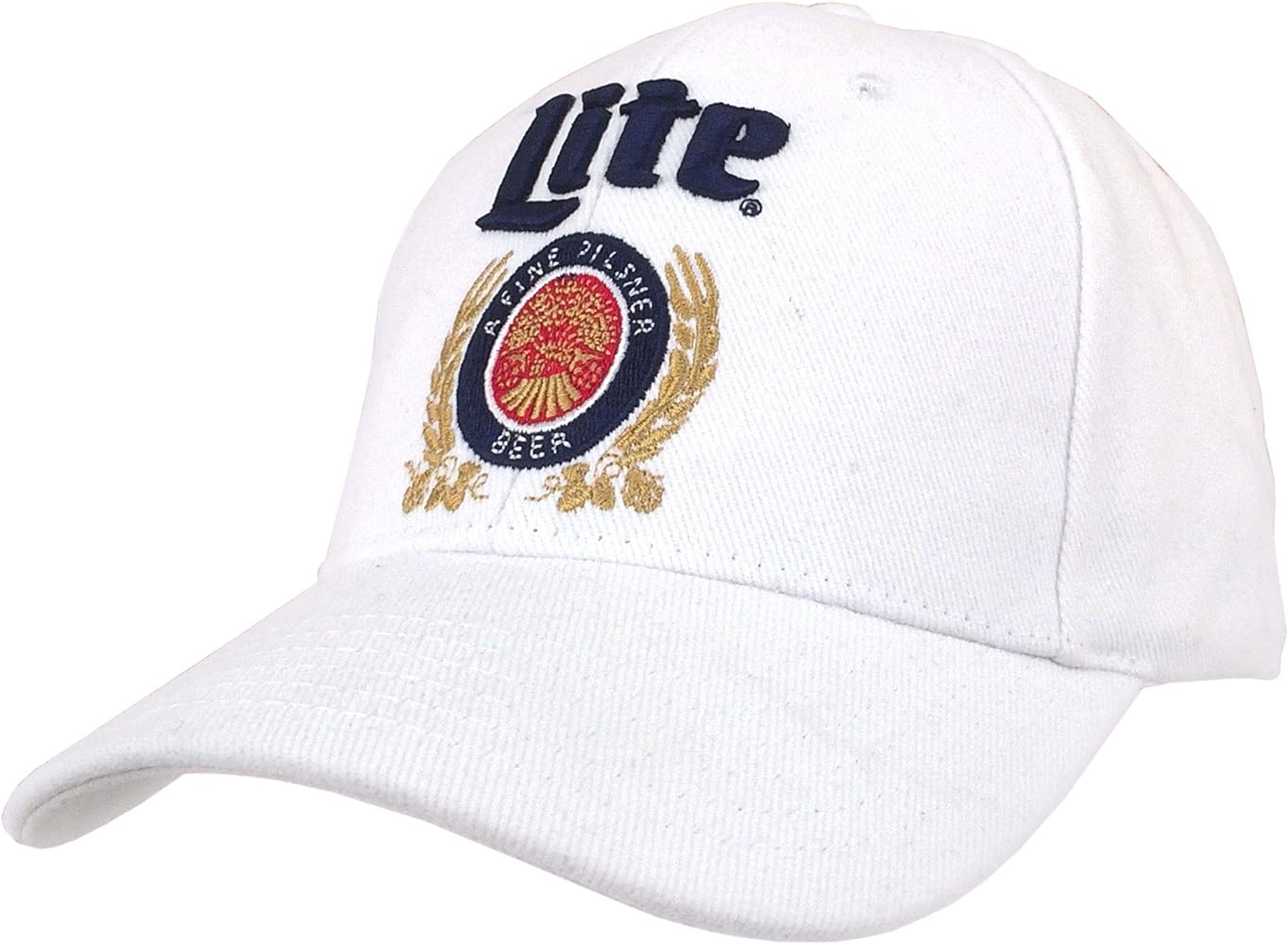 Tee Luv Miller Lite Beer Hat (White)