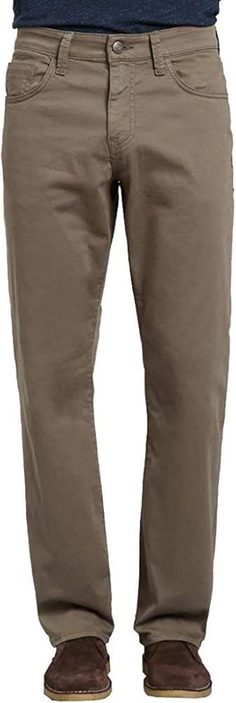 Mavi Matt Classic Men's Straight Leg Pants, Mid-Rise Relaxed Fit Pants for Men, Men's Work Pants