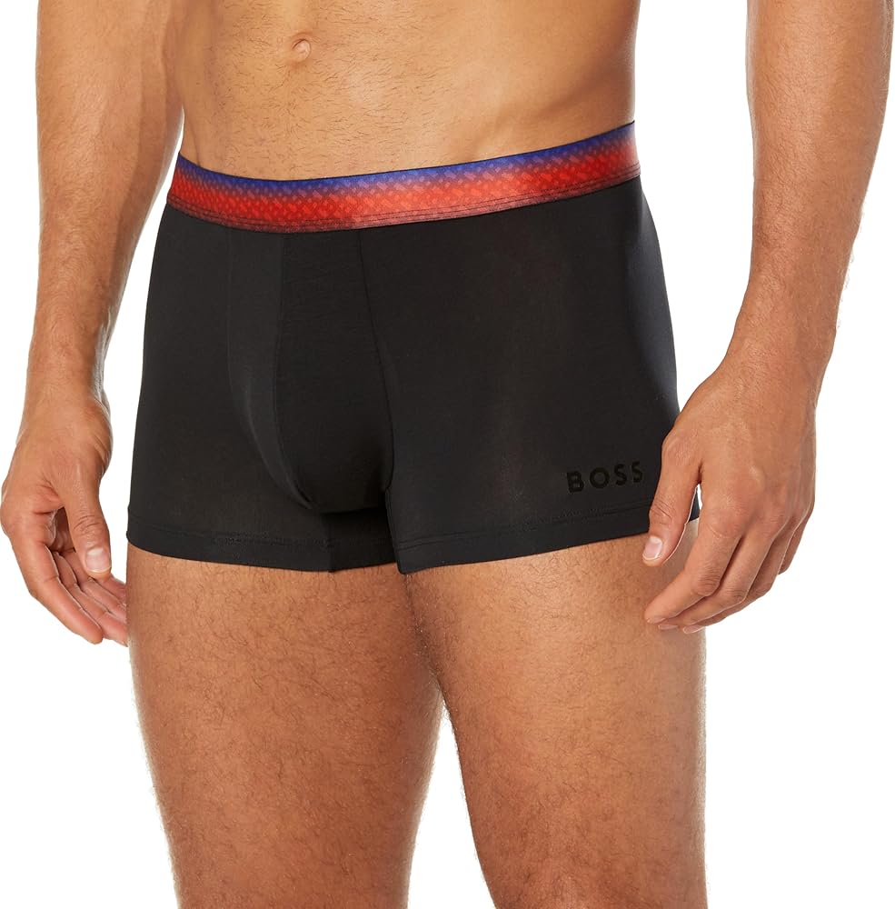 BOSS Men's Ombre Waistband Trunks