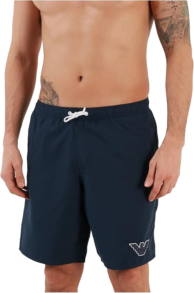 Emporio Armani Men's Standard Sponge Eagle Boxer