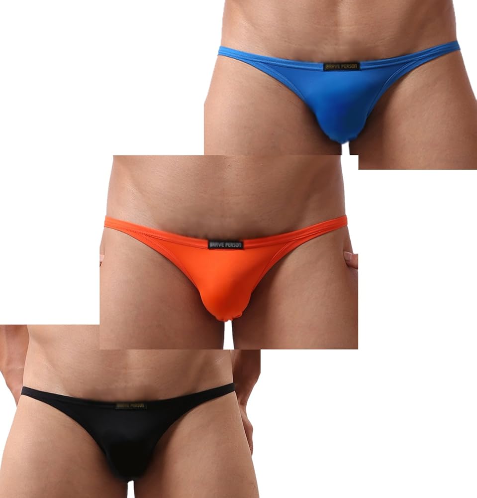 Low Waist Bikini Swimwear Men's Comfortable Fashion Underwear Briefs B1133