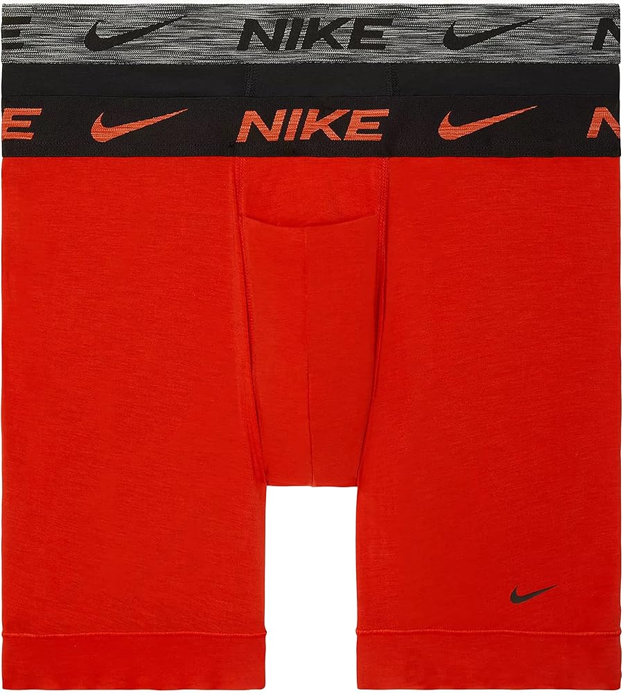 Nike Men`s Dri-FIT ReLuxe Boxer Brief 2 Pack