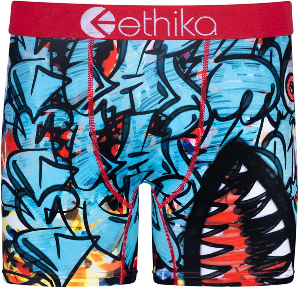 Ethika Mens MID Boxer Brief | BMR Tag (TEA, Medium)