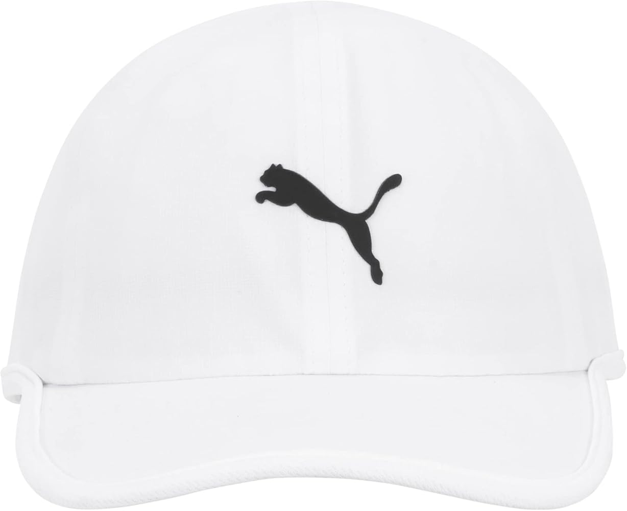 PUMA Unisex Everyday Performance Adjustable Strapback Baseball Hat (White)