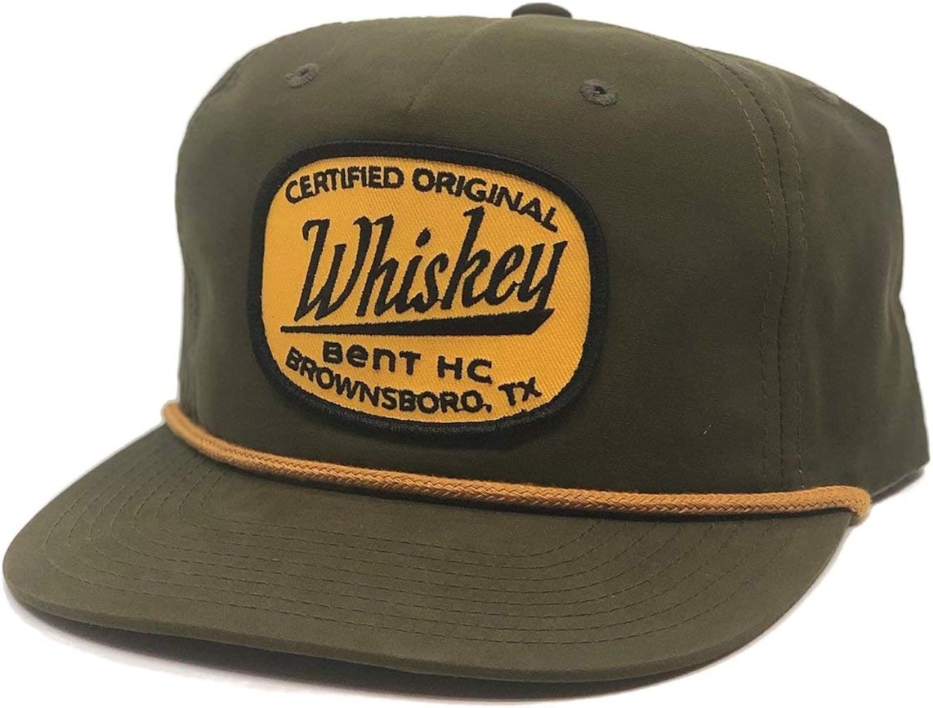 WHISKEY BENT HAT CO. Certified Original Whiskey Bent Patch