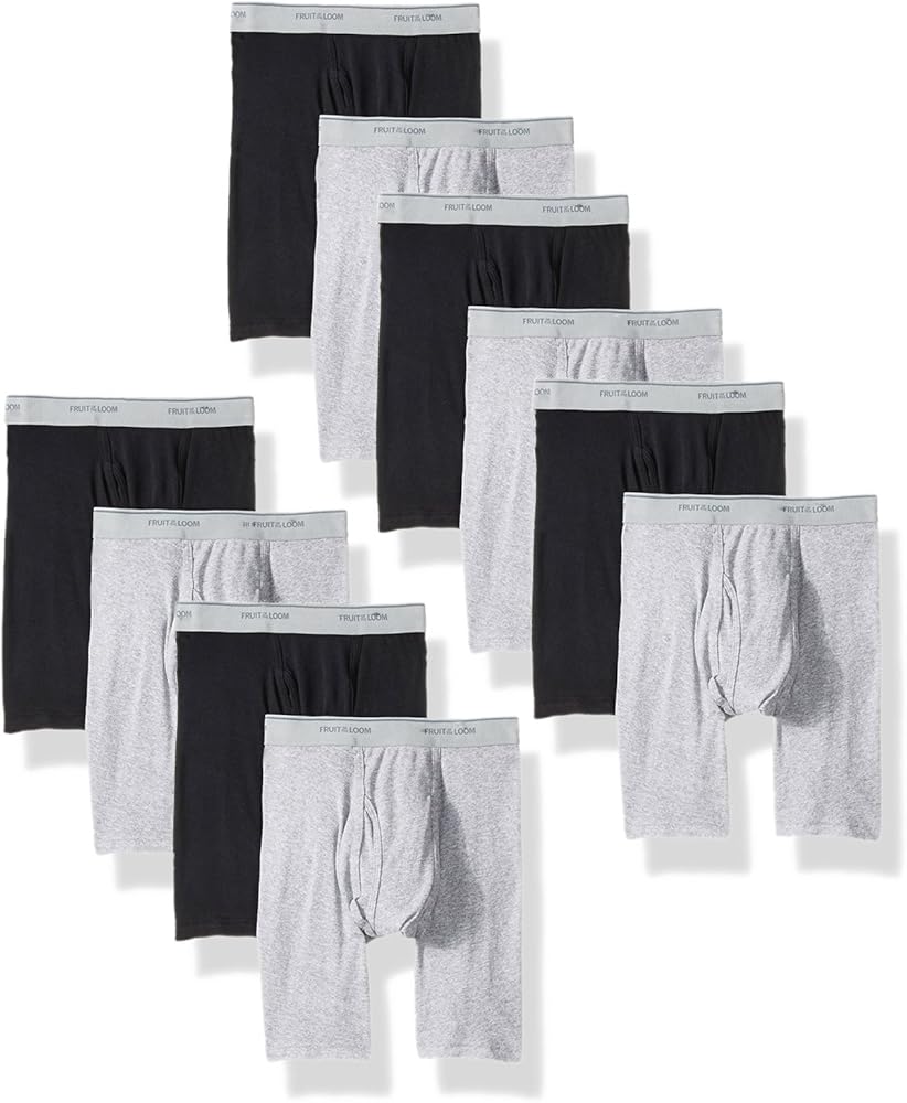 Fruit of the Loom Men's 10-Pack Boxer Brief