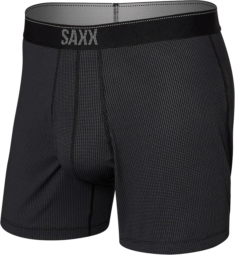 SAXX Underwear Co. - Men's Quest Quick-Dry Boxer Shorts with Built-In Pouch Support