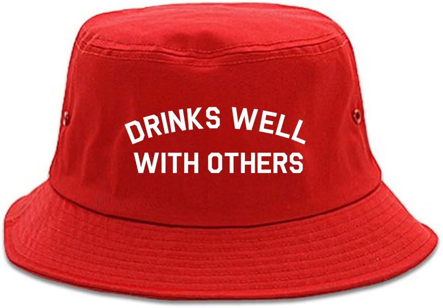 Drinks Well with Others Bucket Hat