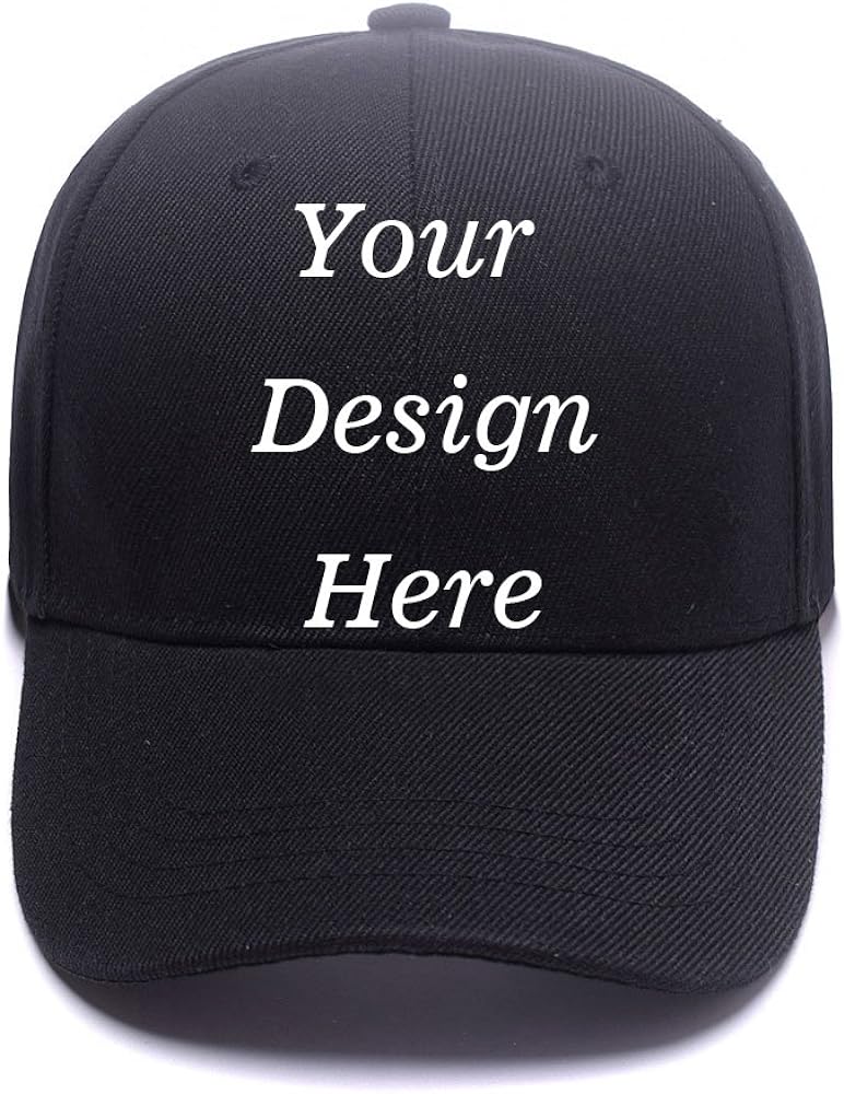 Shop&Three Customized Adjustable Baseball Cap,Unisex Personalized Trucker Hats,Cowboy Hat