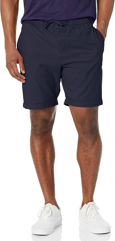 Original Penguin Men's Linen Drawstring Shorts