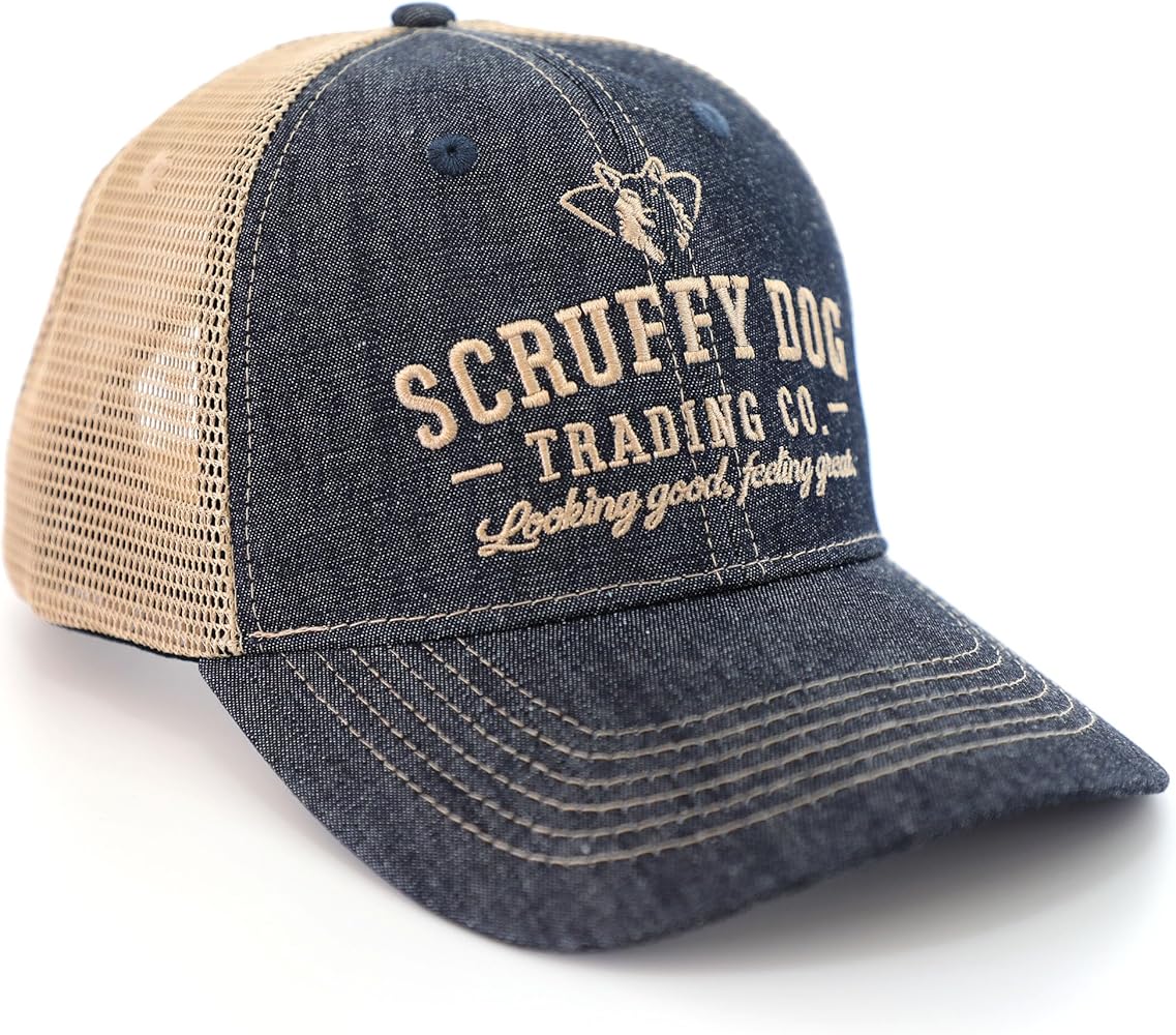 Premium Adjustable Trucker Hats for Men and Women - Vintage Snapback Trucker Hat for Hikers and Bikers