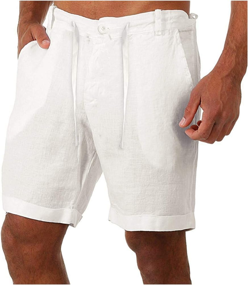 Men's Shorts Casual Sports Workwear Loose Shorts with Pockets Shorts Men