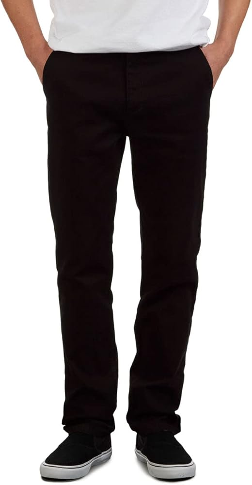 [CCS] Standard Plus Slim Chino Pants - Black - 34-30