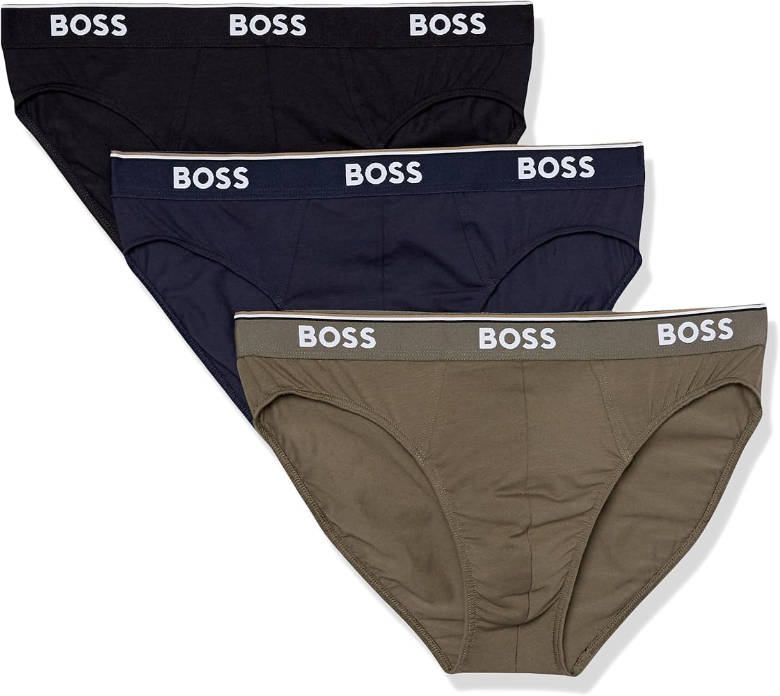 BOSS Men's Three Pack Power Briefs