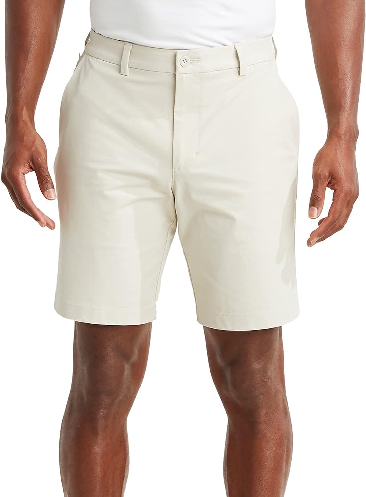 vineyard vines Men's 9" Performance On The Go Shorts, Stone