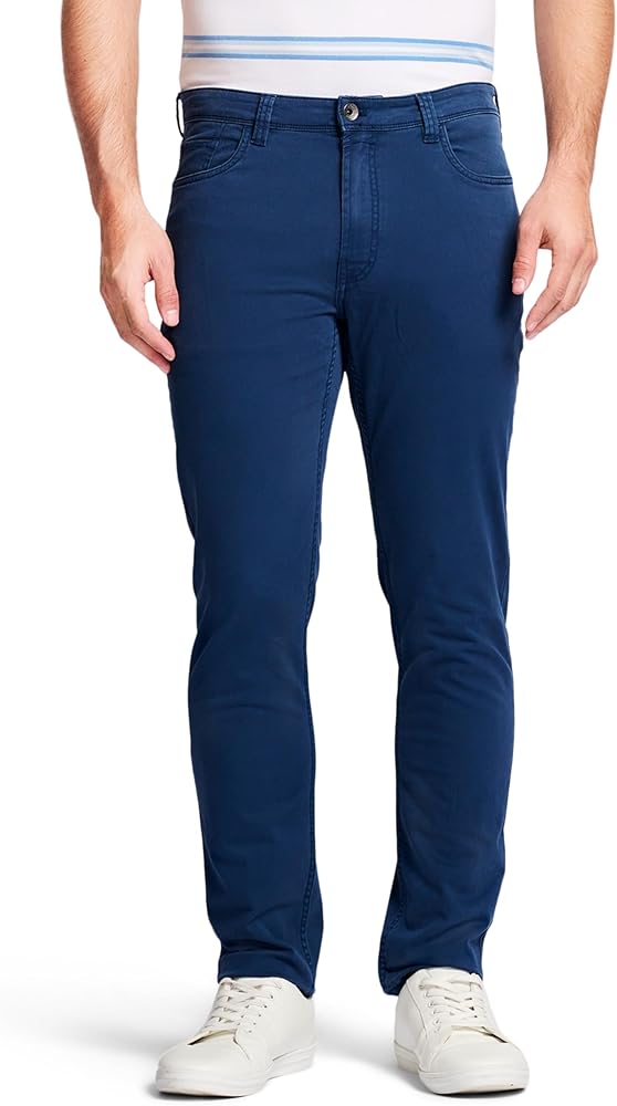 IZOD Men's Big & Tall Performance Stretch Flat Front Pant