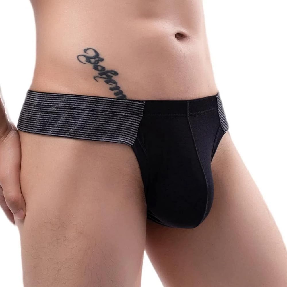 Sexy Breathable Underwear Men Briefs Thongs Gay Man Underpants Bikini Men's Lingerie