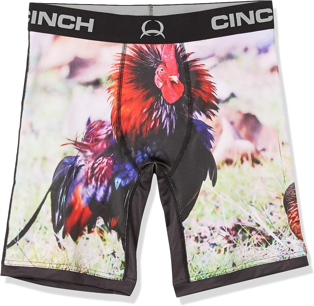 Cinch Men's 9" Printed Boxer Brief