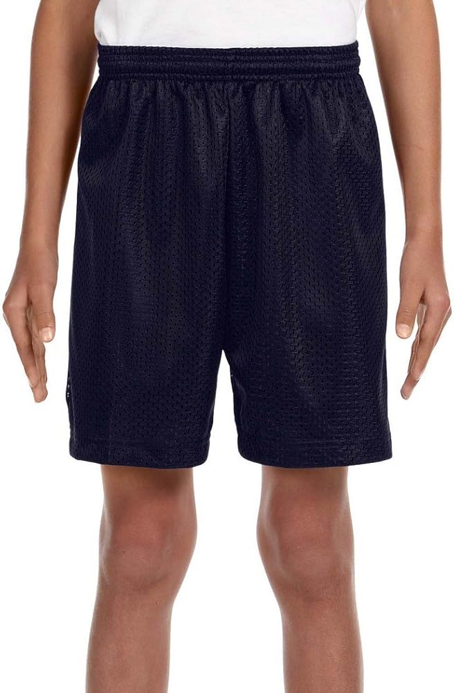 A4 Youth Six Inch Inseam Mesh Short