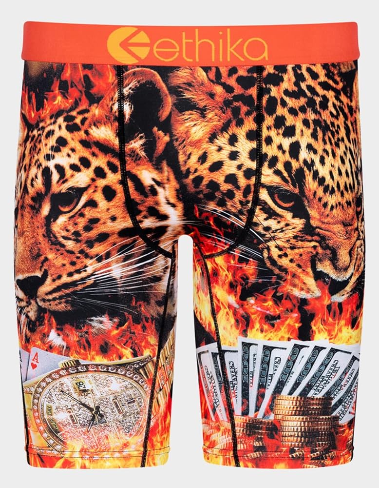 Ethika Mens Staple Boxer Brief | Cheetah Steez